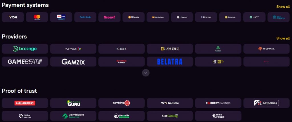 Zoome Casino AU — Cryptocurrency Payments